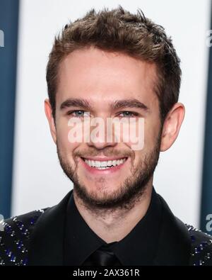 BEVERLY HILLS, LOS ANGELES, CALIFORNIA, USA - FEBRUARY 09: Zedd arrives at the 2020 Vanity Fair Oscar Party held at the Wallis Annenberg Center for the Performing Arts on February 9, 2020 in Beverly Hills, Los Angeles, California, United States. (Photo by Xavier Collin/Image Press Agency) Stock Photo