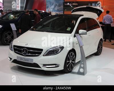 12 Mercedes Benz B 0 W 246 Blueefficiency Hatchback Photographed At The 12 Australian International Motor Show Sydney New South Wales Australia 26 October 12 Own Work Osx Stock Photo Alamy