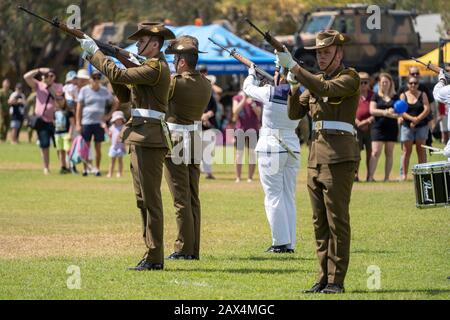 Australian Federation Guard on display at Australian Army Open Day ...