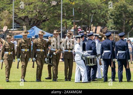 Australian Federation Guard on display at Australian Army Open Day ...