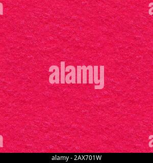 seamless red tissue structure background. Fine grain coral red woolen felt texture. Velvet scarlet matte background of suede fabric. Stock Photo