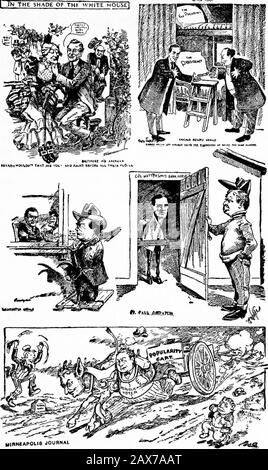 Life of John Albert Johnson : three times governor of Minnesota . candidacy were madelate in the day. Their idea was that had theGovernor been brought into the field a year or ninemonths before the convention his boom would wearitself out early in the day. It was found out later,however, that this apprehension was not justified,for when Governor Johnson was formally put for-ward as a candidate it was found that his chances inmany states had already been foreclosed, owing tothe prevailing opinion that Mr. Bryan would be theonly candidate. At last, however, the DemocraticState Central Committee Stock Photo