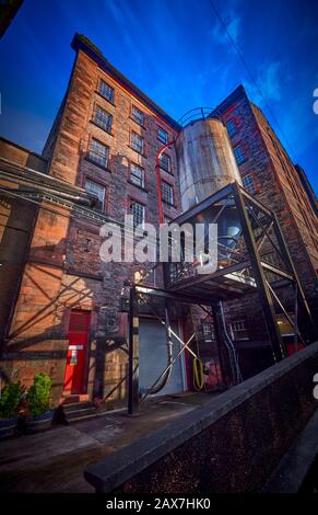 Deanston distillery (DD) Stock Photo