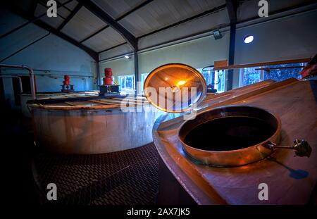 Deanston distillery (DD) Stock Photo