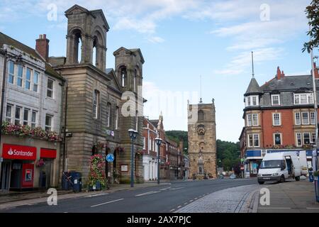 Bridge Street, Morpeth, Northumberland, England Stock Photo