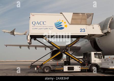 Qatar Airways Catering Module. Doha, Qatar Stock Photo - Alamy