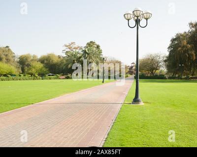 Al Mamzar Park, Sharjah, UAE. Stock Photo