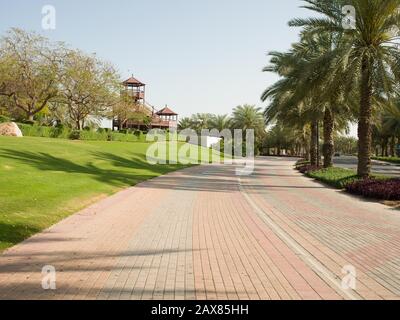 Al Mamzar Park, Sharjah, UAE. Stock Photo