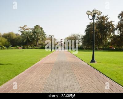 Al Mamzar Park, Sharjah, UAE. Stock Photo