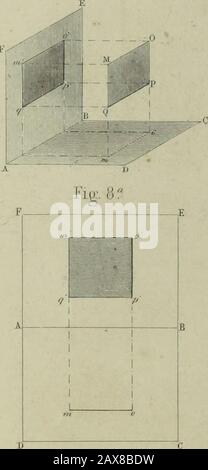 The practical draughtsman's book of industrial design and machinist's and engineer's companion : forming a complete course of mechanical, engineering and architectural drawing . Stock Photo