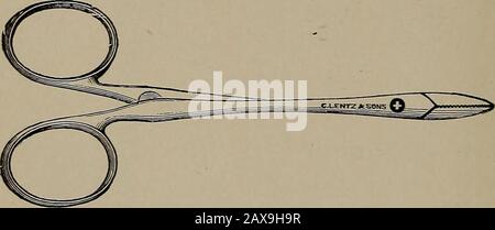 Aseptic surgical technique, with especial reference to gynæcological operations . Haemostatic forceps.Fig. 2 Stock Photo