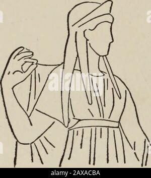 'The antique Greek dance, after sculptured and painted figures' (1916) Stock Photo