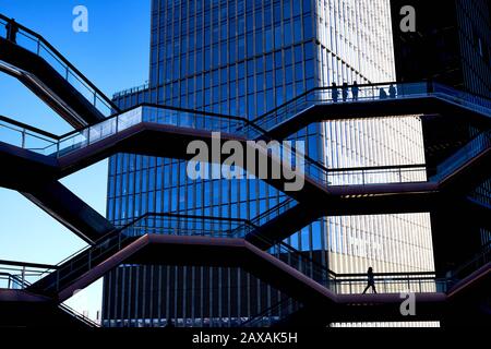 The Vessel in Hudson Yards, New York Stock Photo