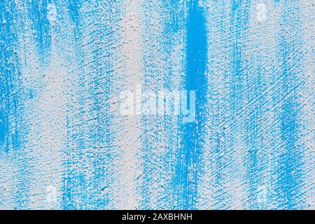Abstract blue plaster texture with scatter. Close up. Stock Photo