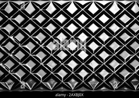 Transparent, patterned, abstract and old weathered glass flat high quality texture Stock Photo