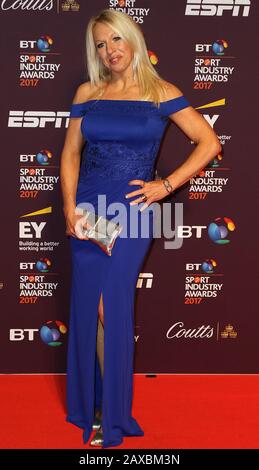 Apr 27, 2017 - London, England, UK - BT Sport Industry Awards 2017, Battersea Evolution - Red Carpet Arrival Photo Shows: Gail Emms Stock Photo