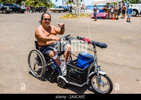 Mo‘okiha O Pi‘ilani: Launch Morning Stock Photo