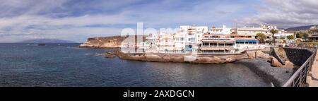 Panoramic view of La Caleta, Tenerife, Canary islands Stock Photo