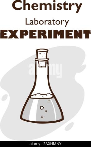 Chemistry Flask Icon vector illustration Stock Vector