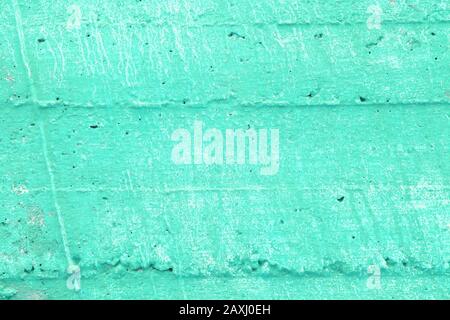 Grunge texture. Concrete wall painted blue. Grungy turquoise background. Stock Photo