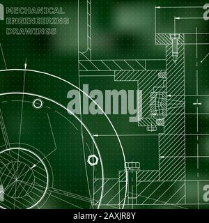 Green background. Points. Backgrounds of engineering subjects ...