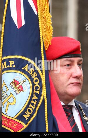 Rmp Parade LONDON, ENGLAND. 09 FEBRUARY 2020: Serving officers and soldiers of The ...