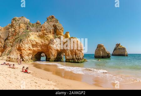 Praia da Prainha, Alvor,   Portugal, Stock Photo