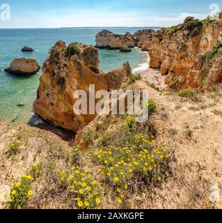 Praia da Prainha, Alvor,   Portugal, Stock Photo