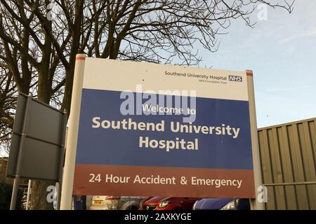 Southend University Hospital. Southend-on-Sea, Essex, UK Stock Photo