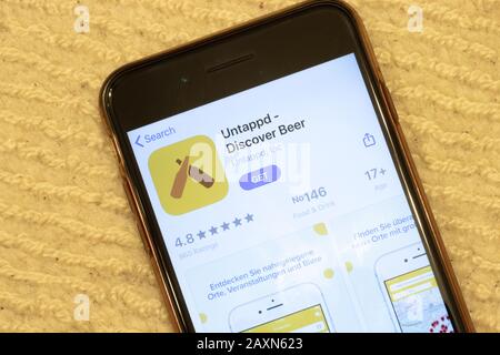 Untappd logo Stock Photo - Alamy