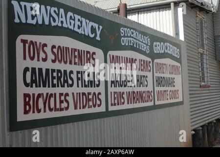 Freckleton's Store, Camooweal, outback Queensland Stock Photo - Alamy