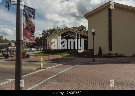 Macedonia Missionary Baptist Church Eatonville, Florida USA Stock Photo