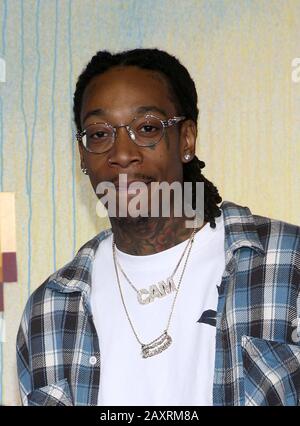 Sebastian Taylor Thomaz and Wiz Khalifa at the "Sonic The Hedgehog
