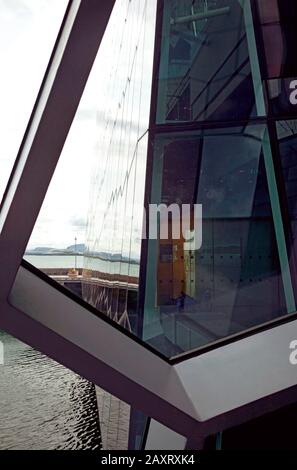 Harpa, architecture, city, Iceland, Reykjavik Stock Photo