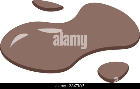 Soy sauce icon, isometric style Stock Vector