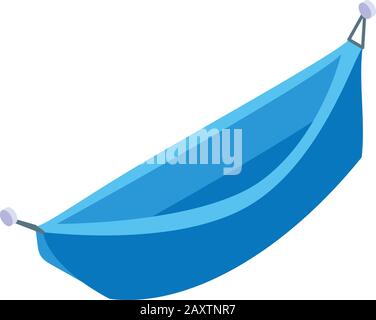 Hammock icon, isometric style Stock Vector