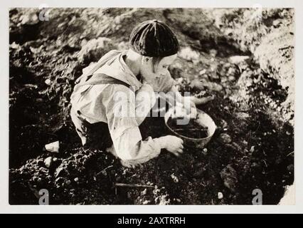 Life in Lodz Ghetto during The Second World War Stock Photo