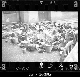 Life in Lodz Ghetto during The Second World War Stock Photo