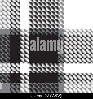 Classic Modern Plaid Tartan Seamless Pattern - This is a classic plaid, checkered, tartan pattern suitable for shirt printing, fabric, textiles Stock Vector