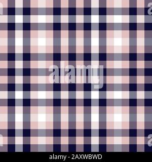 Classic Modern Plaid Tartan Seamless Pattern - This is a classic plaid, checkered, tartan pattern suitable for shirt printing, fabric, textiles Stock Vector