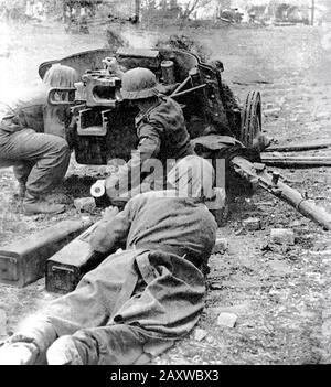 Bloody battle of the Eastern Front in Russia in Second World War Stock Photo
