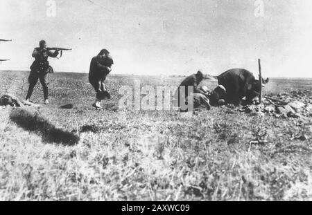 Bloody battle of the Eastern Front in Russia in Second World War Stock Photo