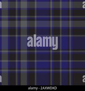 Classic Modern Plaid Tartan Seamless Pattern - This is a classic plaid, checkered, tartan pattern suitable for shirt printing, fabric, textiles Stock Vector