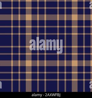 Classic Modern Plaid Tartan Seamless Pattern - This is a classic plaid, checkered, tartan pattern suitable for shirt printing, fabric, textiles Stock Vector