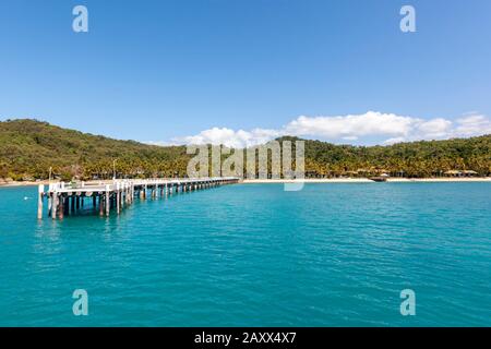 South Molle Island jetty, South Molle Island, Queensland, Australia Stock Photo