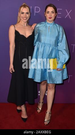 Billie Piper and Lucy Prebble attend the SKY TV, Up Next Event at Tate Modern in London. Stock Photo