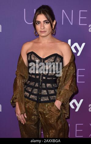 Yumna Marwan attends the SKY TV, Up Next Event at Tate Modern in London