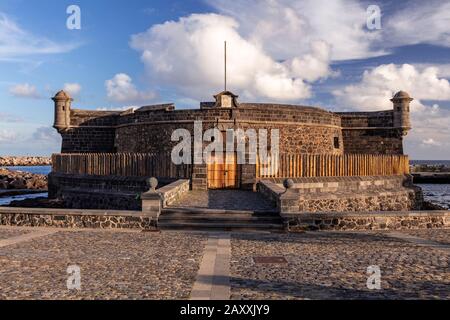 Castillo de San Juan Bautista, Santa Cruz de Tenerife, Canary Islands Stock Photo