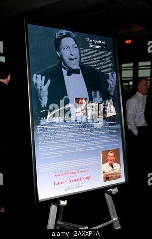 New York, NY, USA. 25 April, 2007. Atmosphere at the Third Annual Spirit of Jimmy V. Gala at Pier Sixty, Chelsea Piers. Credit: Steve Mack/Alamy Stock Photo