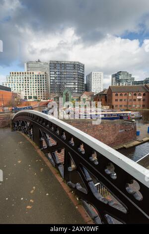 Birmingham Canal Old Line, Birmingham, UK Stock Photo